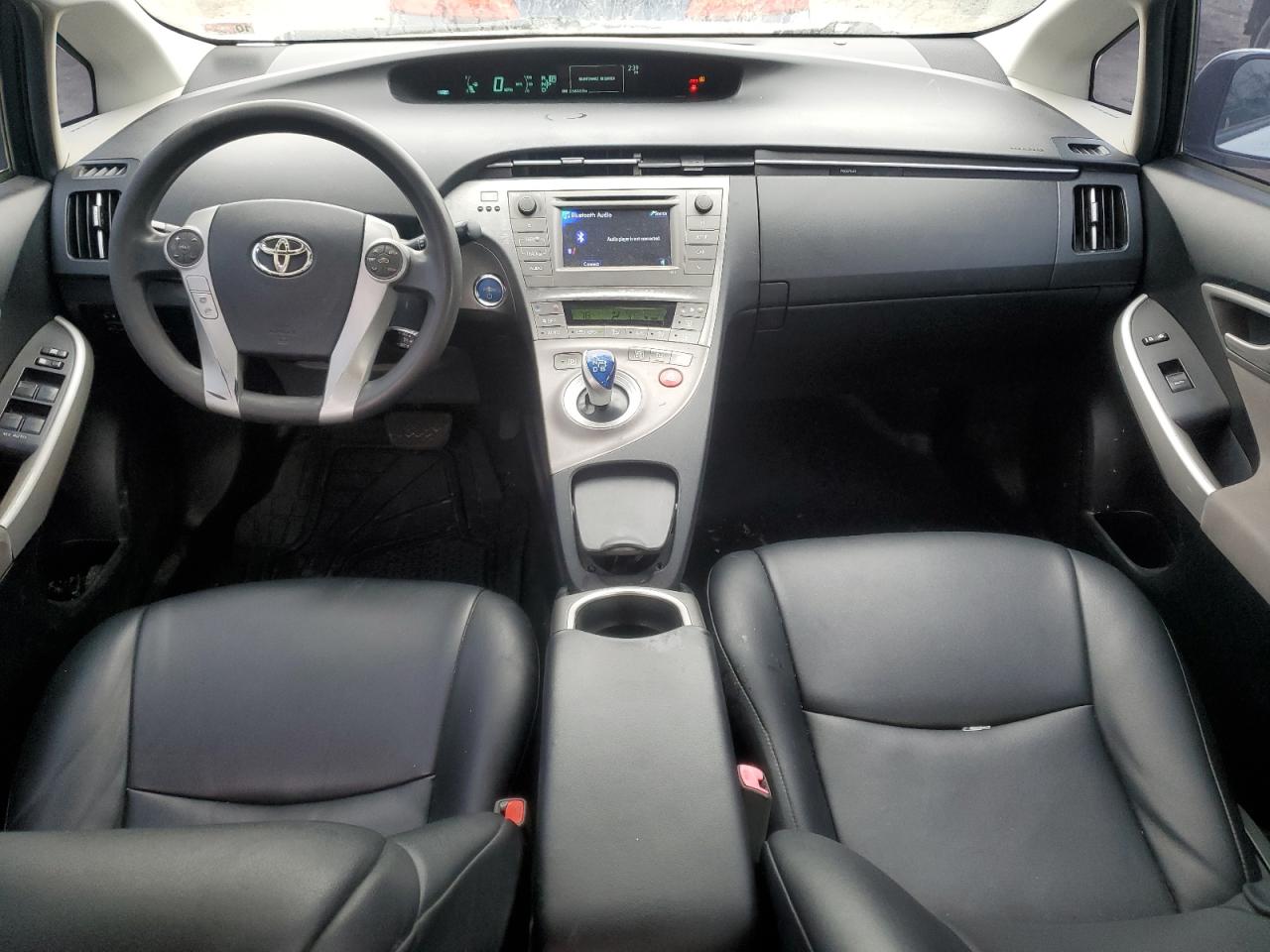 2014 Toyota Prius VIN JTDKN3DUXE1835677 Copart auction photo, front end / side damage thumbnail 8