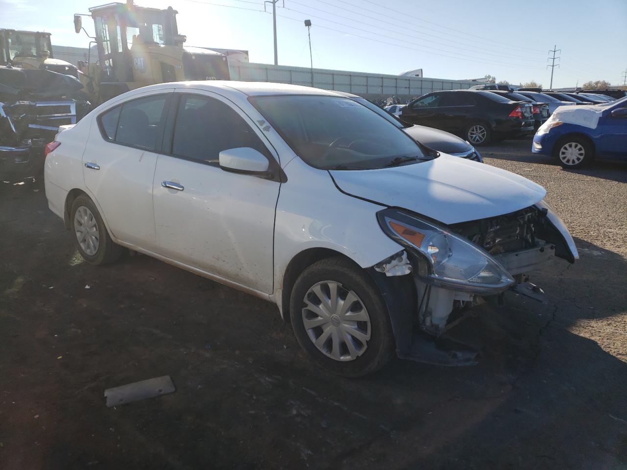 2017 Nissan Versa VIN 3N1CN7AP4HL865977 Copart auction photo, front end damage thumbnail 4