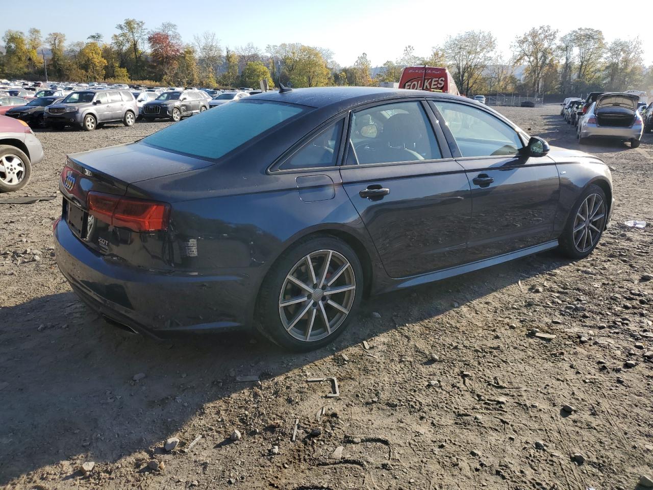 2018 Audi A6 VIN WAUF8AFC2JN064696 Copart auction photo, front end / minor dent/scratches damage thumbnail 3