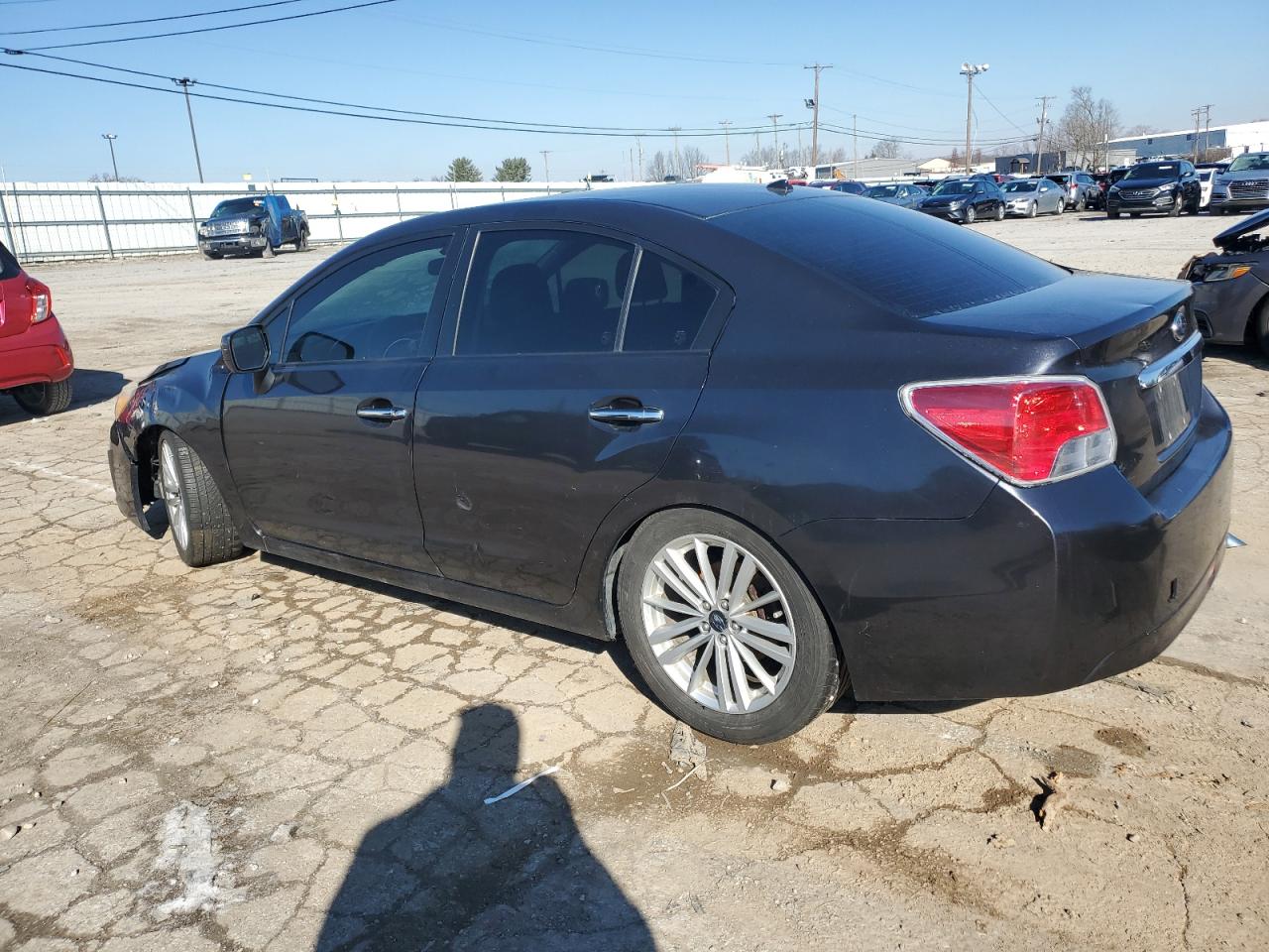 2012 Subaru Impreza VIN JF1GJAG64CH020243 Copart auction photo, front end / all over damage thumbnail 2