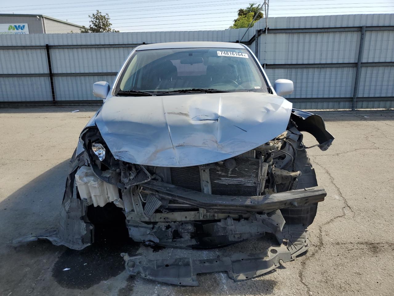 2011 Nissan Versa VIN 3N1BC1CP6BL496879 Copart auction photo, front end damage thumbnail 5