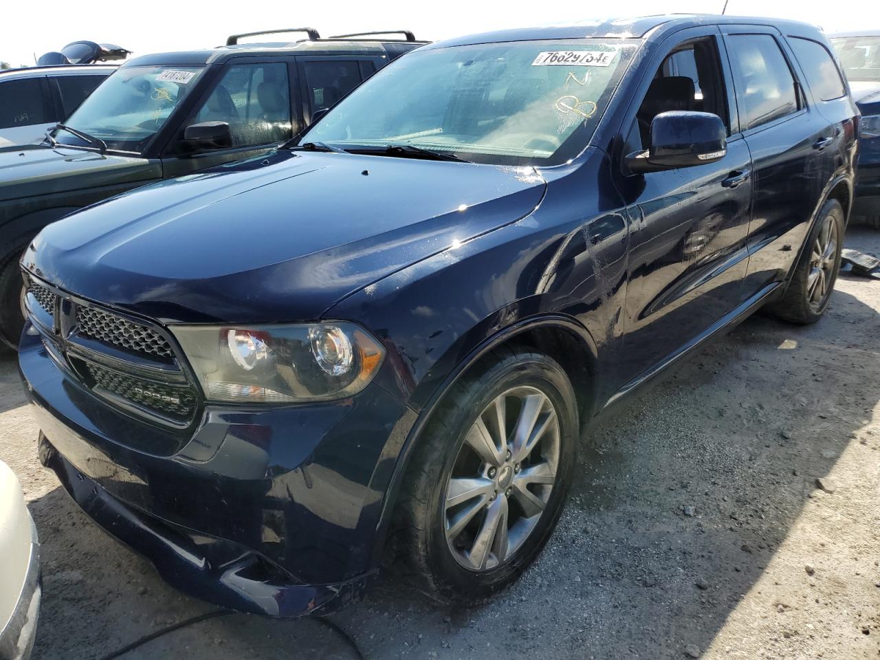 2012 Dodge Durango VIN 1C4SDHCT0CC210764