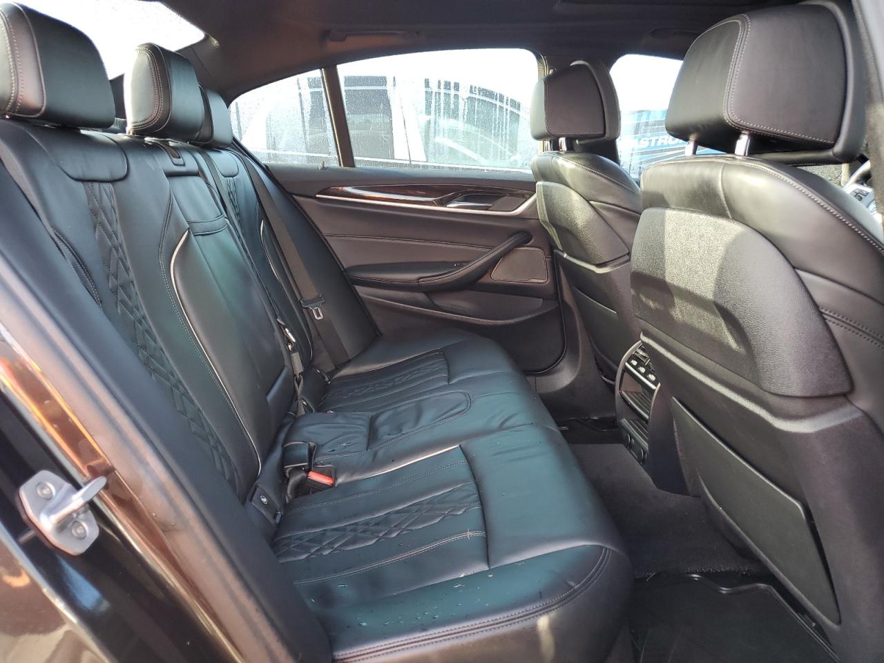 2018 BMW 5er VIN WBAJE5C50JWA93384 Copart auction photo, water/flood damage thumbnail 10