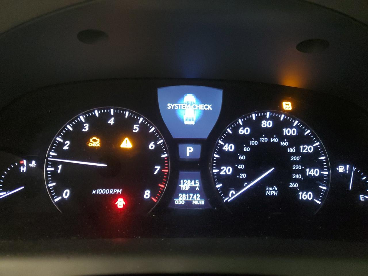 2007 Lexus LS VIN JTHBL46F975018558 Copart auction photo, mechanical damage thumbnail 9
