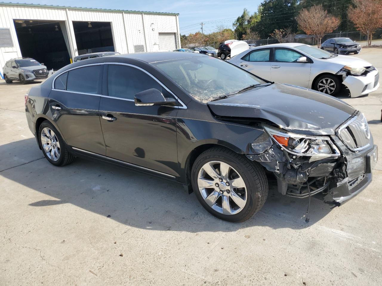 2011 Buick LaCrosse VIN 1G4GC5ED3BF227113 Copart auction photo, front end damage thumbnail 4