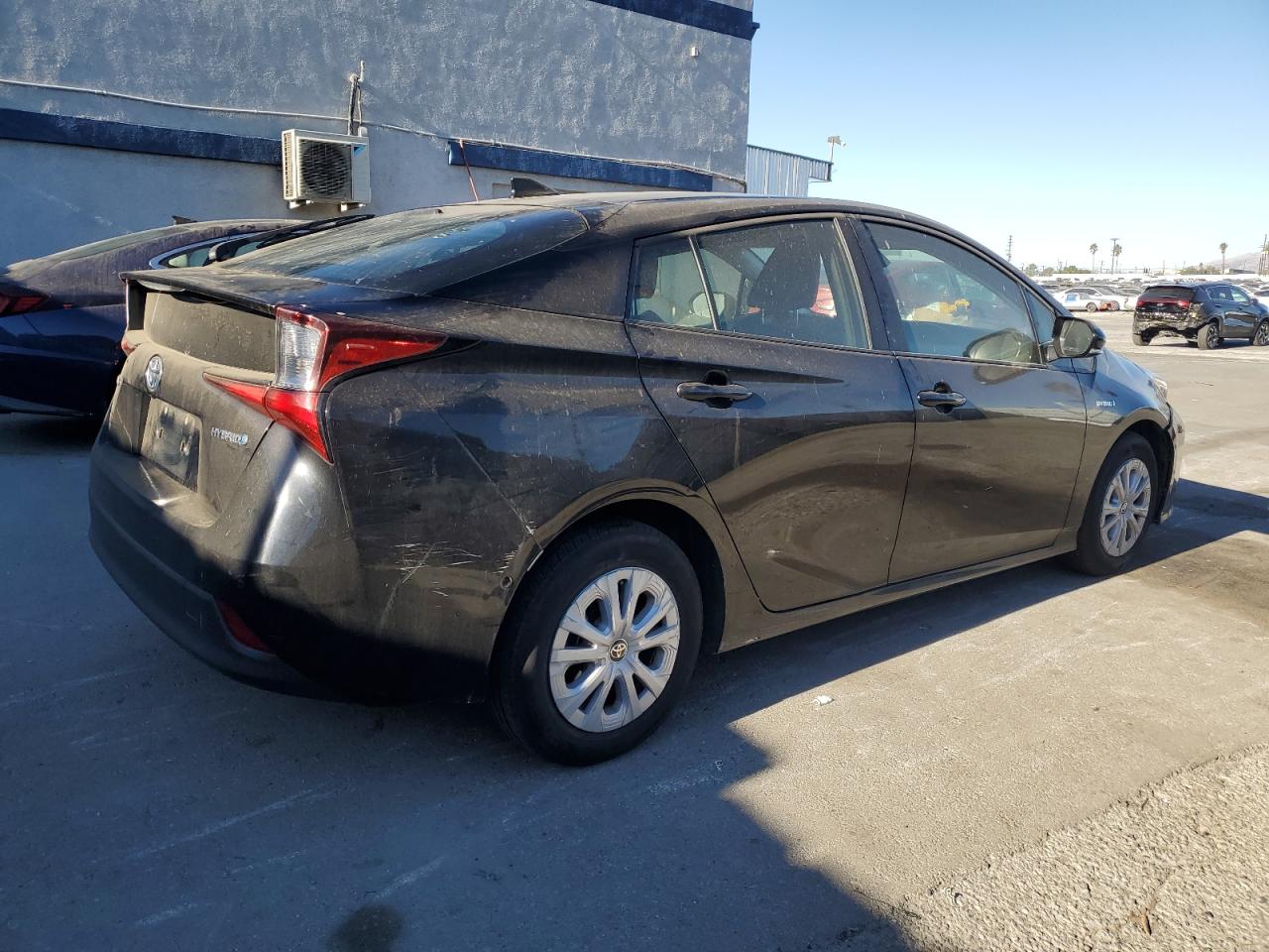 2019 Toyota Prius VIN JTDKARFU3K3100129 Copart auction photo, front end damage thumbnail 3
