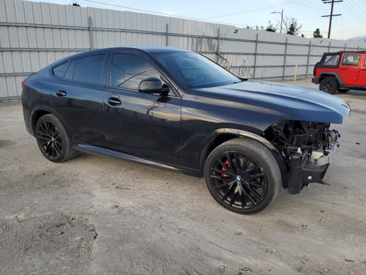 2024 BMW X6 VIN 5UX33EX02R9U49162 Copart auction photo, front end damage thumbnail 4