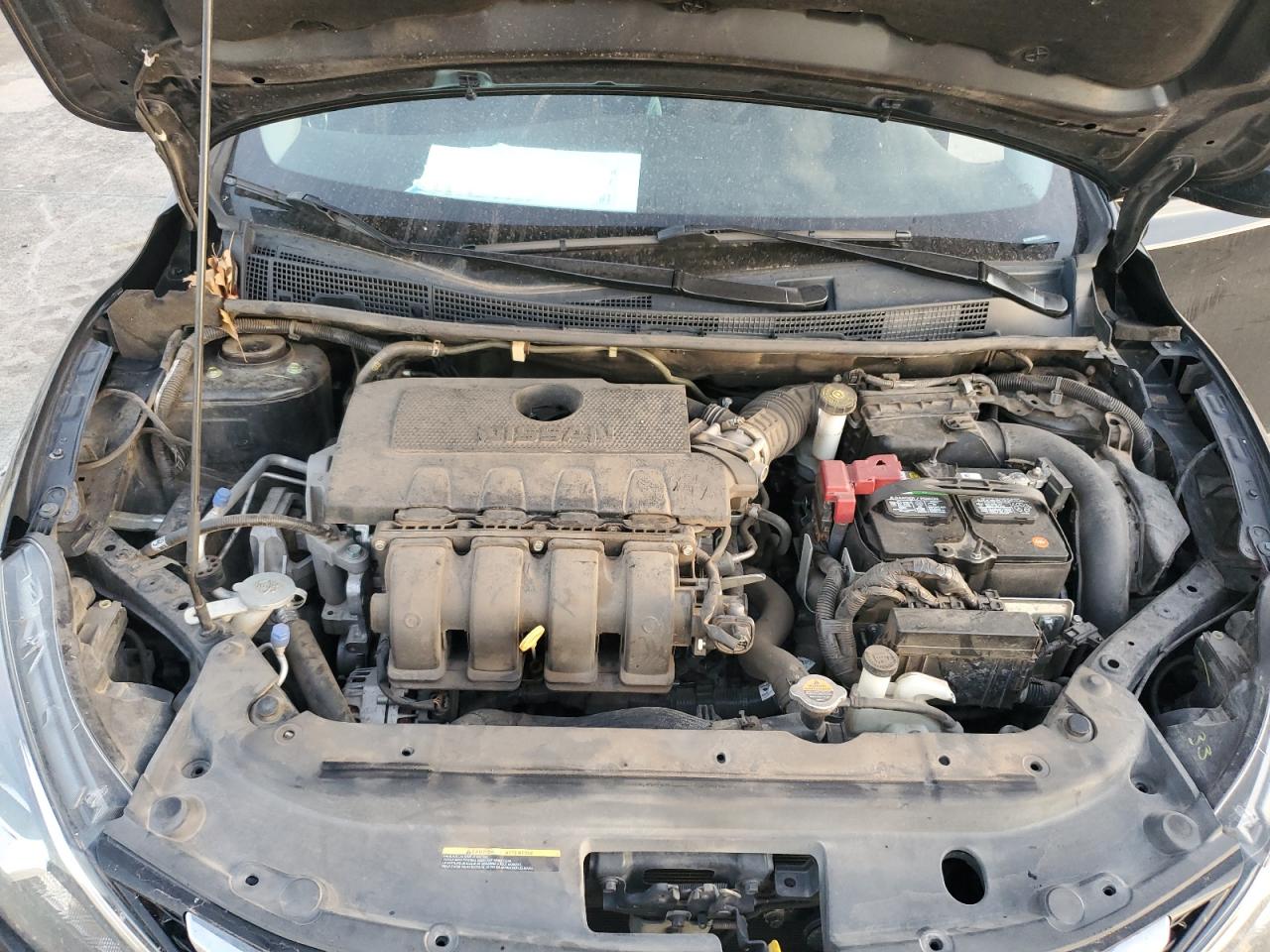 2019 Nissan Sentra VIN 3N1AB7AP6KL604440 Copart auction photo, rear end / minor dent/scratches damage thumbnail 11