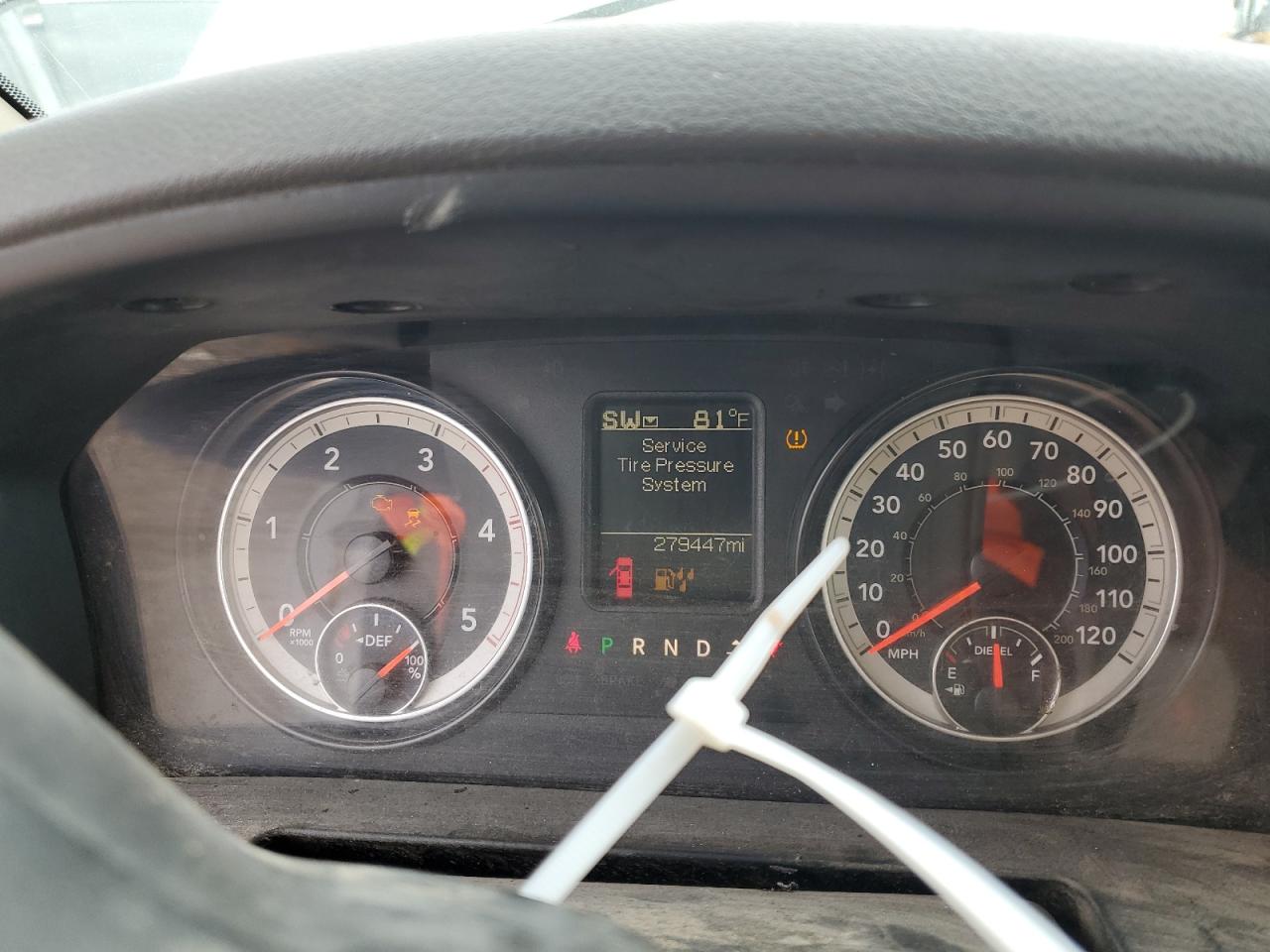 2016 RAM 2500 VIN 3C6MR4AL0GG178091 Copart auction photo, rear end / side damage thumbnail 9