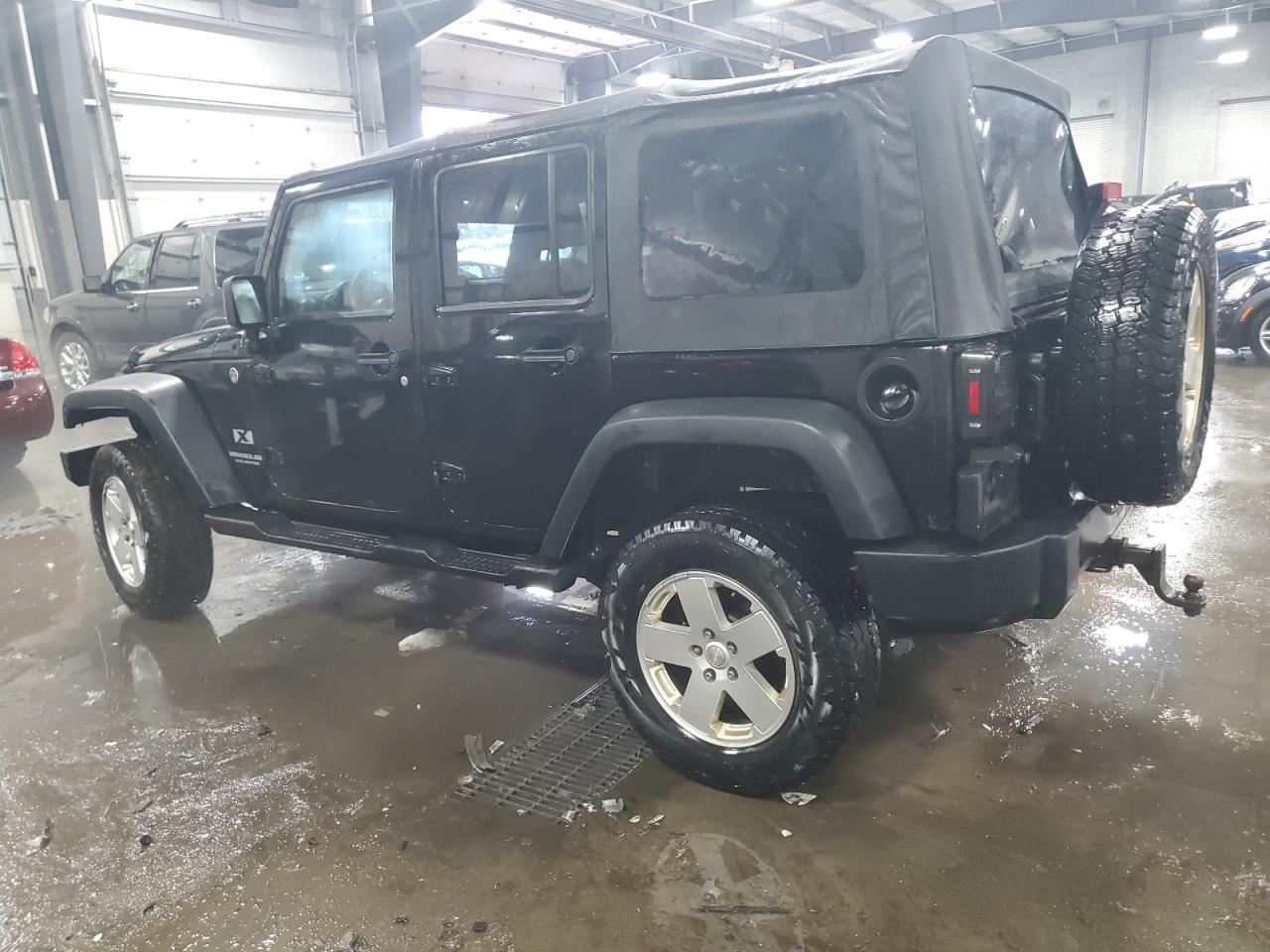 2008 Jeep Wrangler VIN 1J4GA39168L606738 Copart auction photo, front end damage thumbnail 2