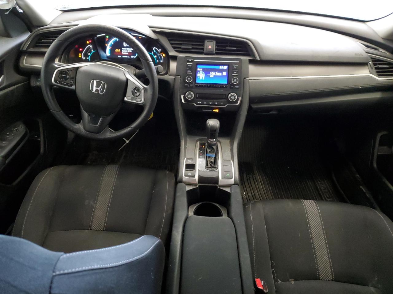 2019 Honda Civic VIN 2HGFC2F60KH585493 Copart auction photo, front end / side damage thumbnail 8