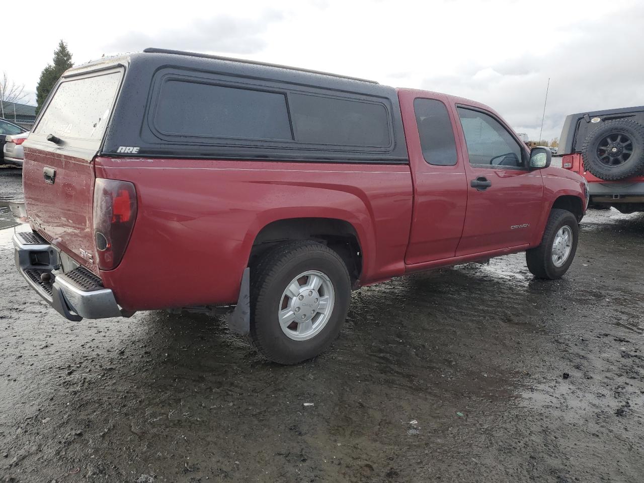 2004 GMC Canyon VIN 1GTCS196348169859 Copart auction photo, front end damage thumbnail 3