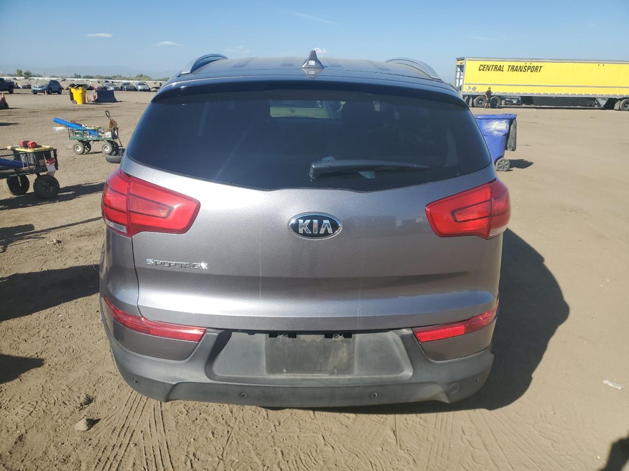 2014 KIA Sportage VIN KNDPBCAC3E7589725 Copart auction photo, side damage thumbnail 6