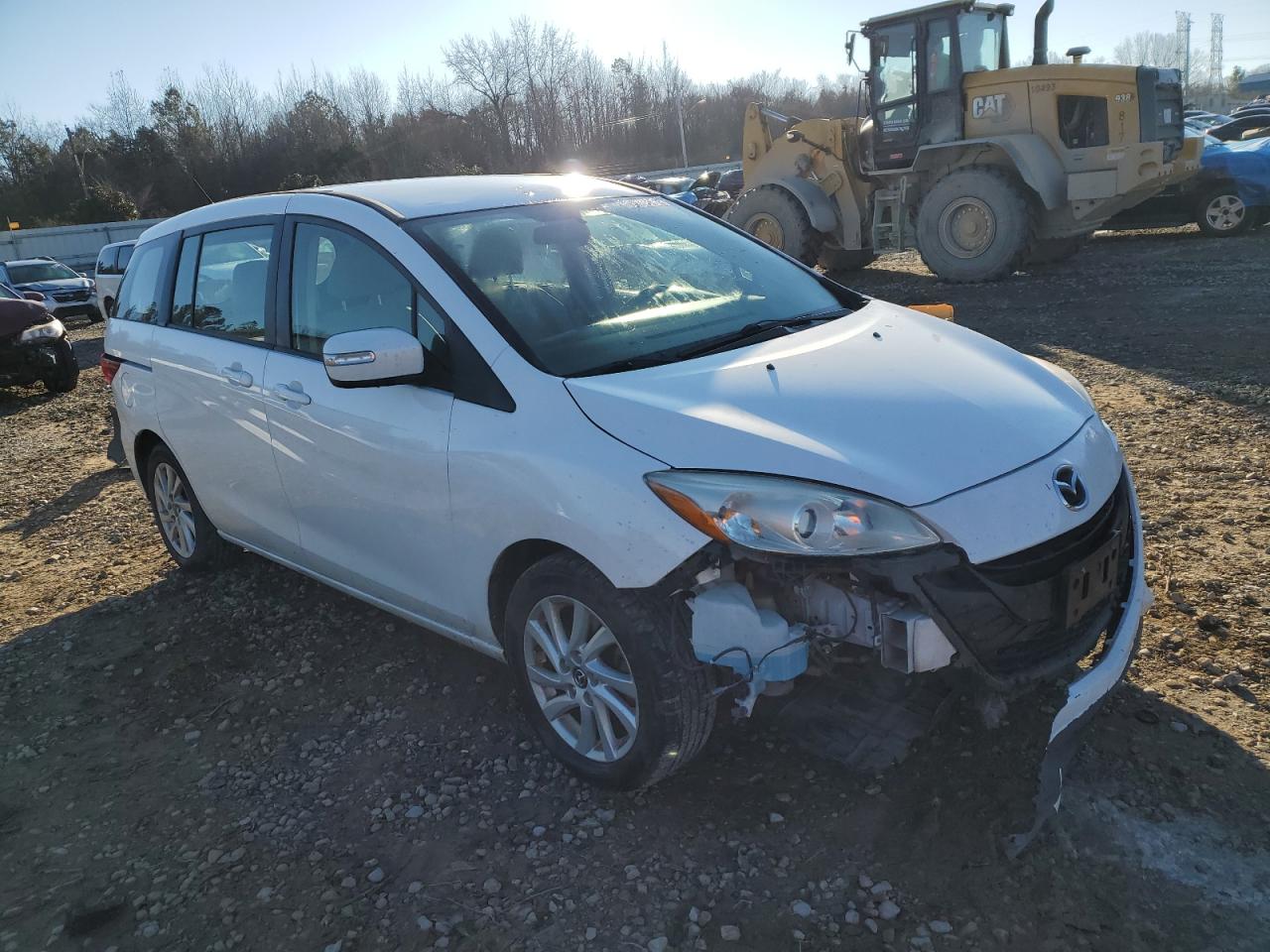 2015 Mazda 5 VIN JM1CW2BL2F0182128 Copart auction photo, front end damage thumbnail 4