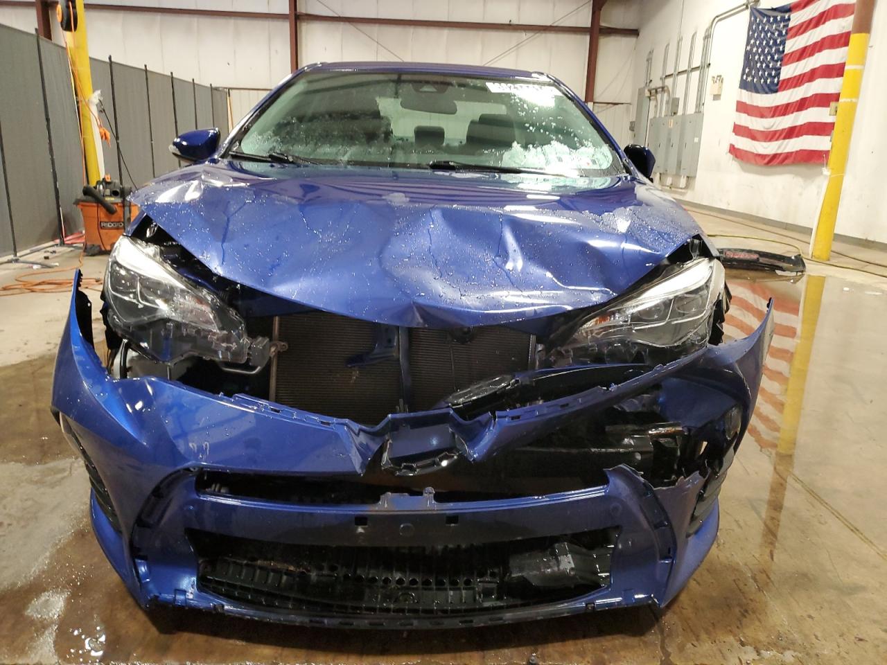 2018 Toyota Corolla VIN 2T1BURHE5JC114195 Copart auction photo, front end damage thumbnail 5