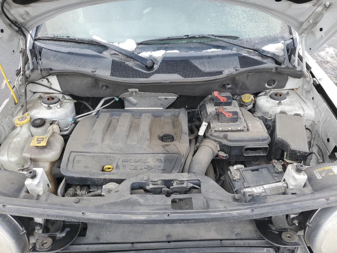 2014 Jeep Liberty (Patriot) VIN 1C4NJRBB2ED835152 Copart auction photo, front end / hail damage thumbnail 12