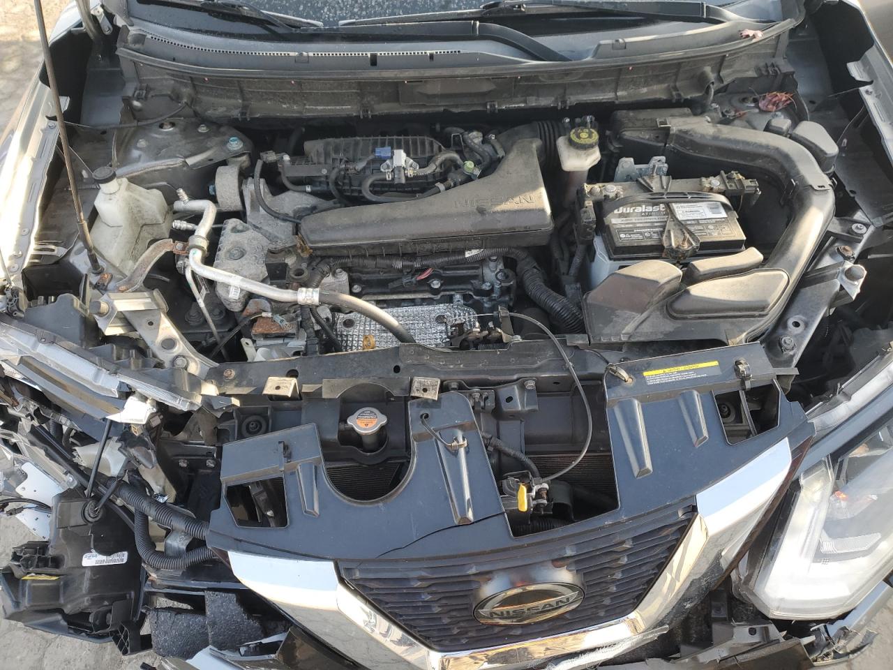 2018 Nissan Rogue VIN KNMAT2MV2JP527494 Copart auction photo, front end / rear end damage thumbnail 12