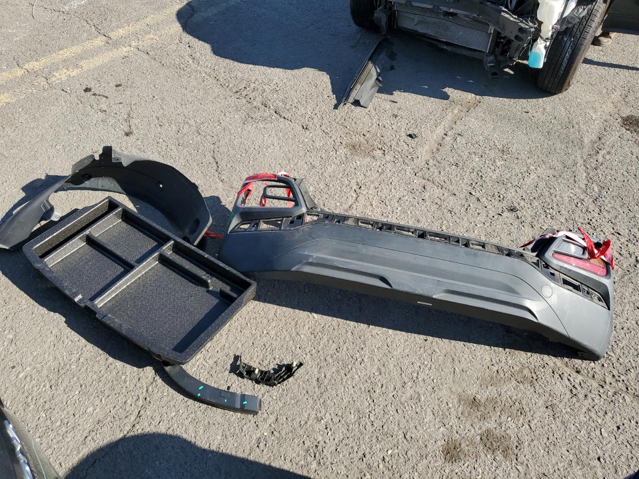 2019 Hyundai Kona VIN KM8K6CAA2KU351466 Copart auction photo, rear end / side damage thumbnail 13