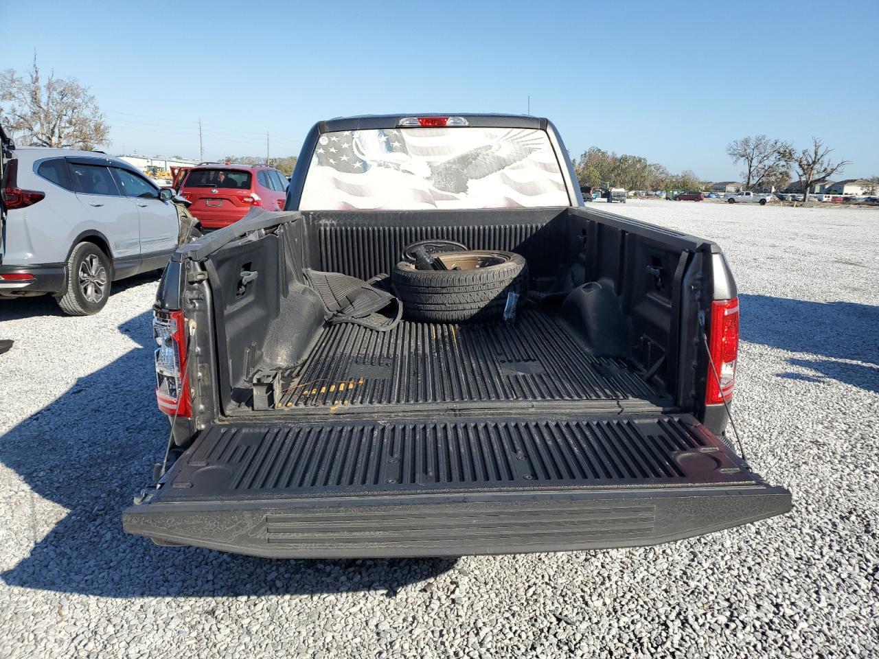 2016 Ford F-150 VIN 1FTEX1CP0GFC45615 Copart auction photo, rear end / undercarriage damage thumbnail 6