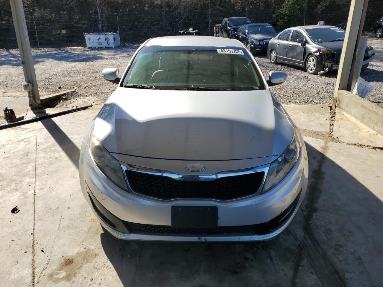 2013 KIA Optima VIN KNAGM4A78D5399428 Copart auction photo, vandalism damage thumbnail 5