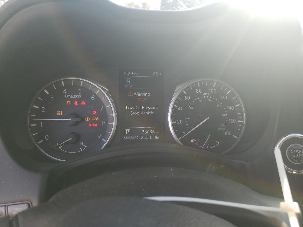 2018 Infiniti Q50 VIN JN1EV7AP1JM355137 Copart auction photo, all over damage thumbnail 9