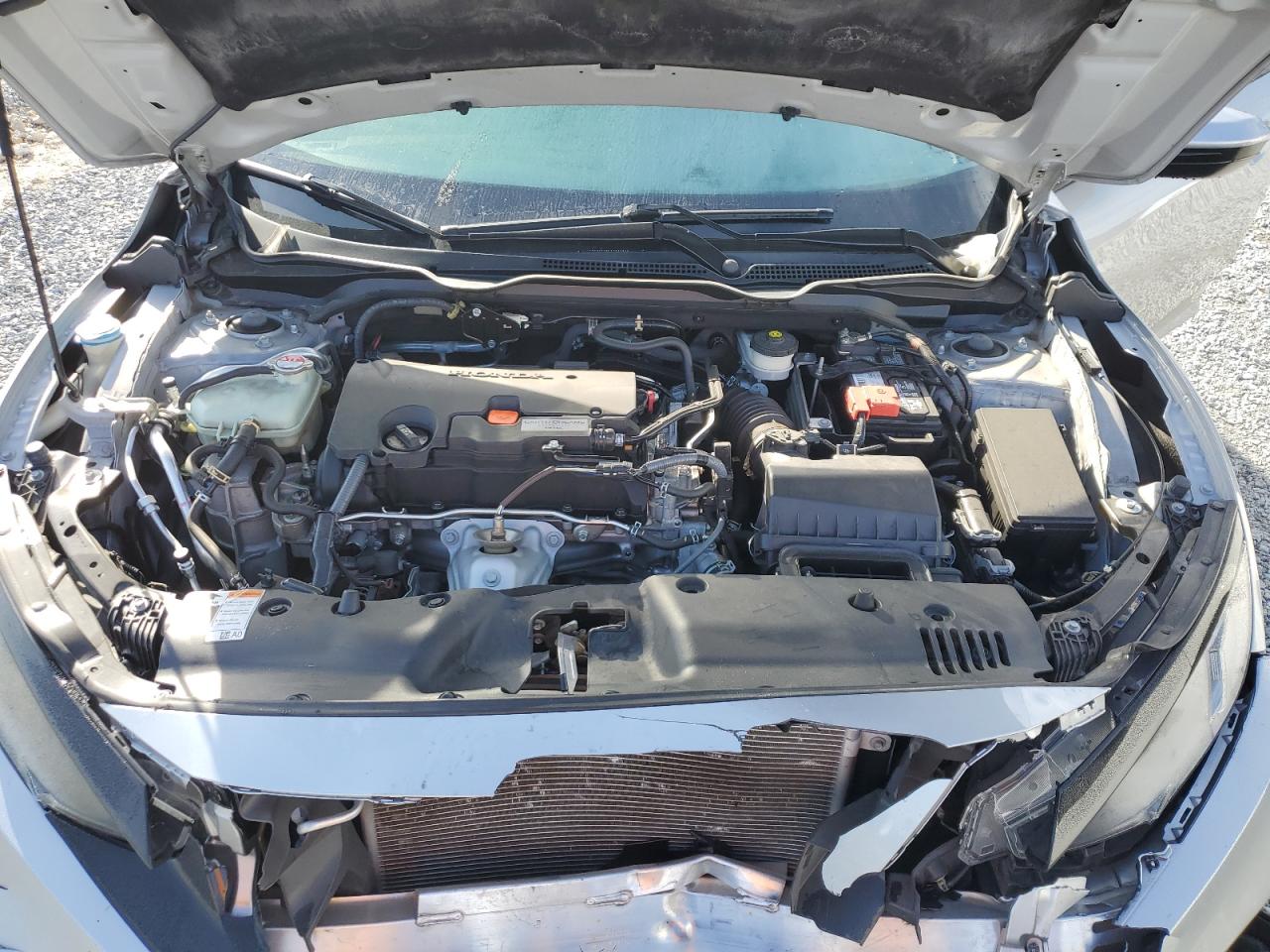 2019 Honda Civic VIN 2HGFC2F8XKH586166 Copart auction photo, front end damage thumbnail 12