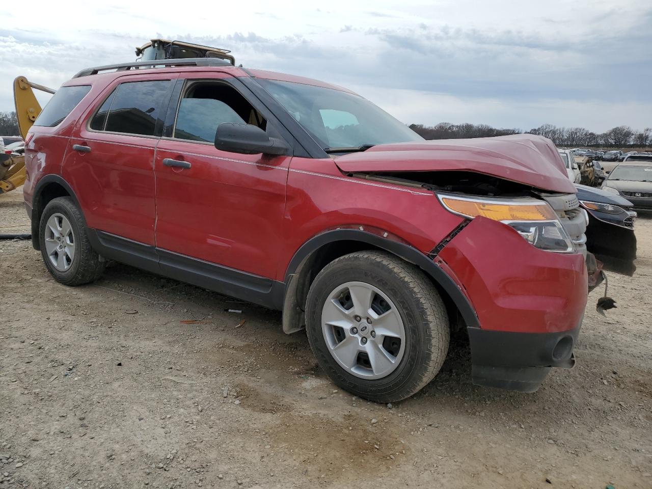 2012 Ford Explorer VIN 1FMHK7B86CGA99956 Copart auction photo, front end damage thumbnail 4