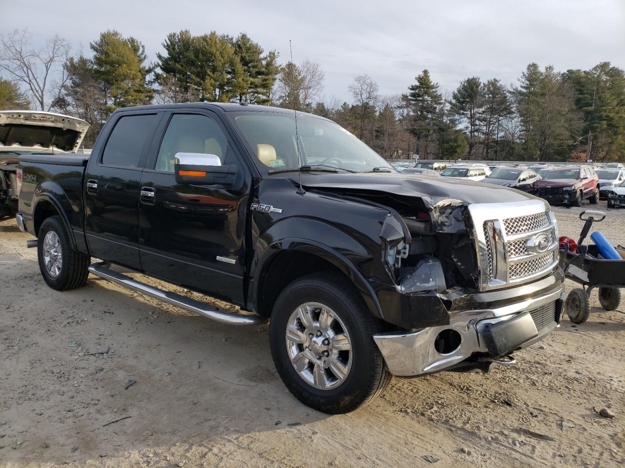 2011 Ford F-150 VIN 1FTFW1ET3BFC09010 Copart auction photo, front end / minor dent/scratches damage thumbnail 4