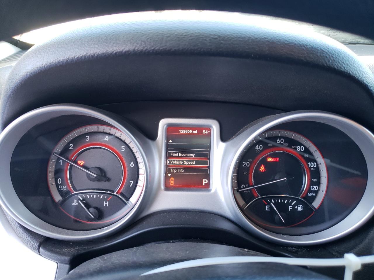 2014 Dodge Journey VIN 3C4PDDBG2ET109400 Copart auction photo, front end / side damage thumbnail 9