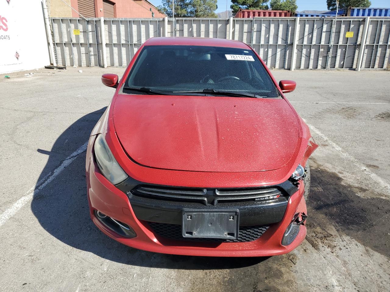 2014 Dodge Dart VIN 1C3CDFEB7ED866426 Copart auction photo, front end damage thumbnail 5