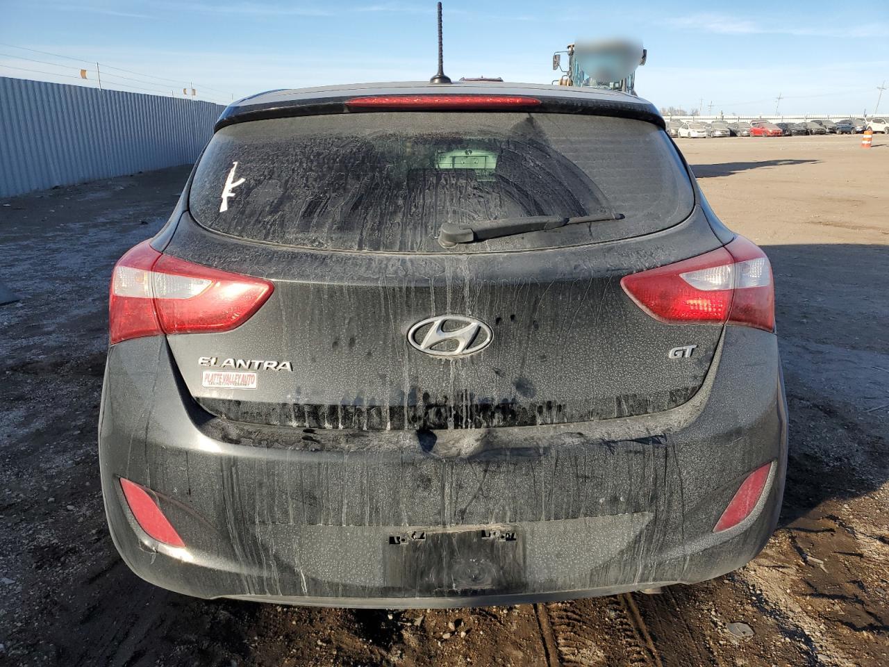 2017 Hyundai Elantra VIN KMHD35LH7HU354279 Copart auction photo, hail / side damage thumbnail 6