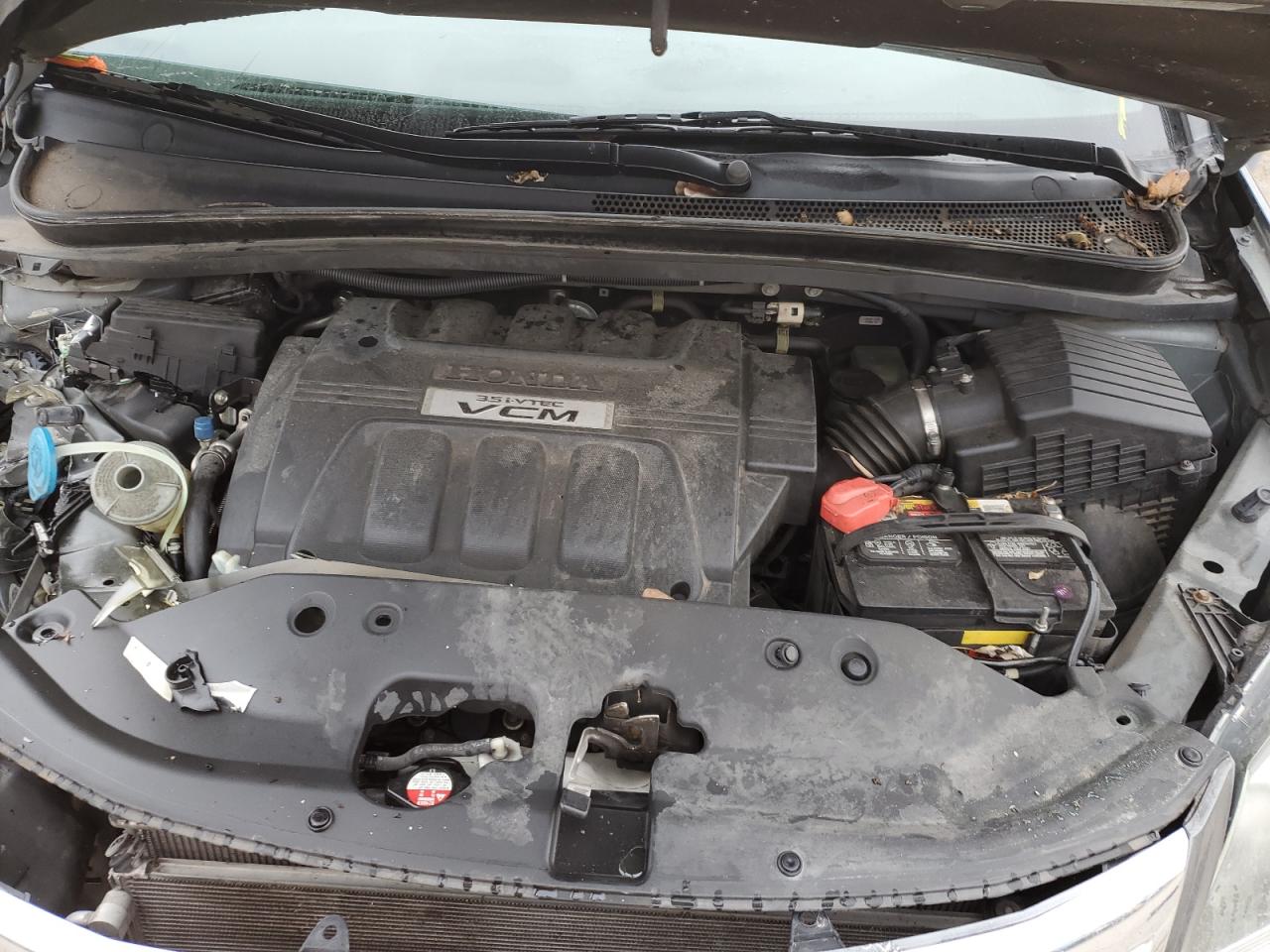 2010 Honda Odyssey VIN 5FNRL3H95AB074858 Copart auction photo, front end / minor dent/scratches damage thumbnail 12