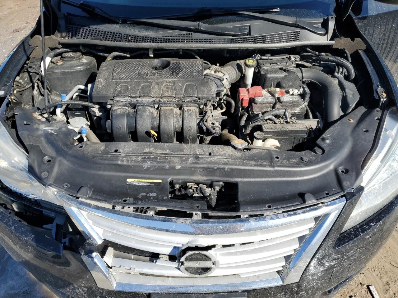2015 Nissan Sentra VIN 3N1AB7AP8FY365739 Copart auction photo, front end damage thumbnail 11