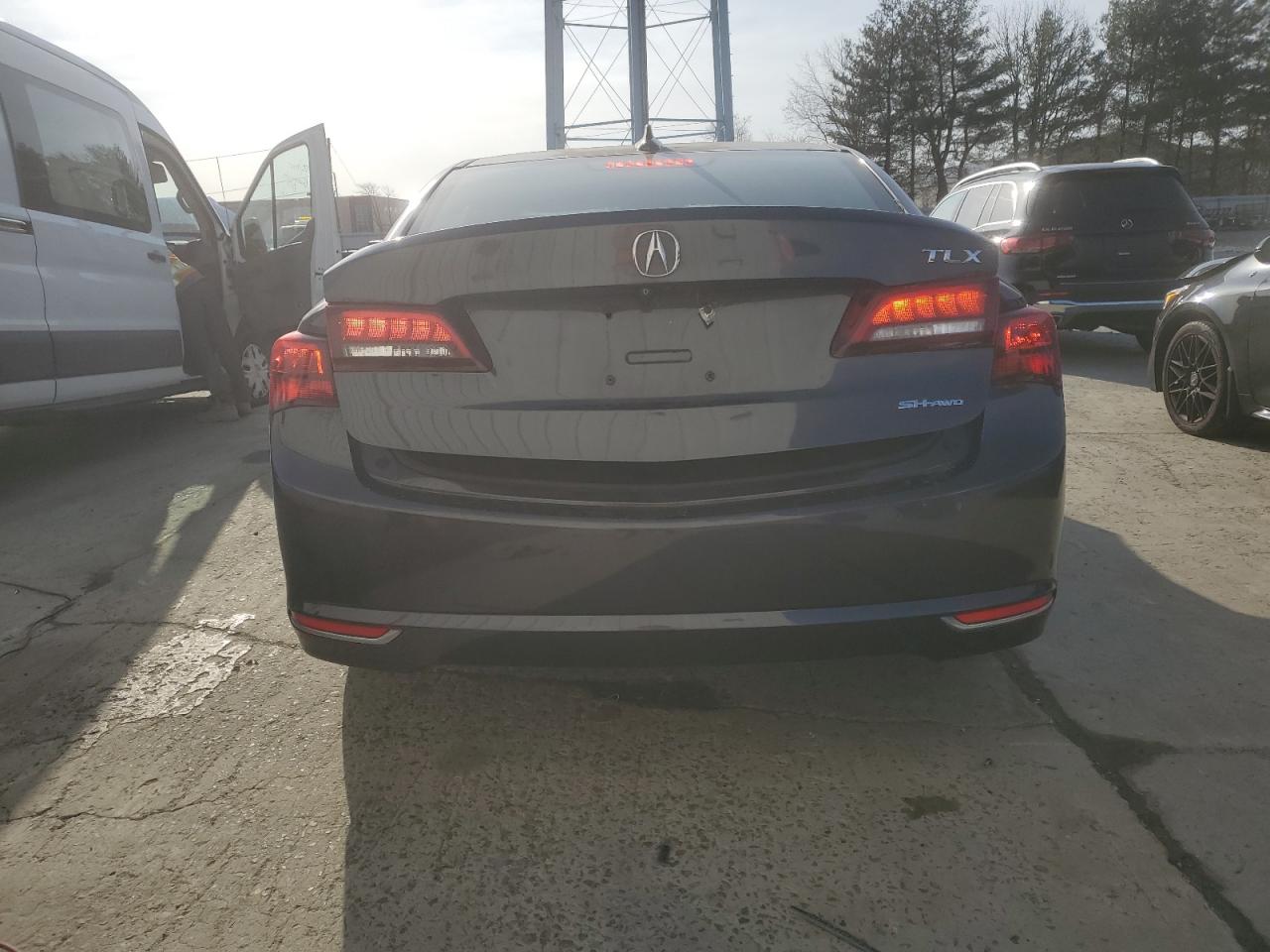 2015 Acura TLX VIN 19UUB3F59FA007808 Copart auction photo, front end damage thumbnail 6