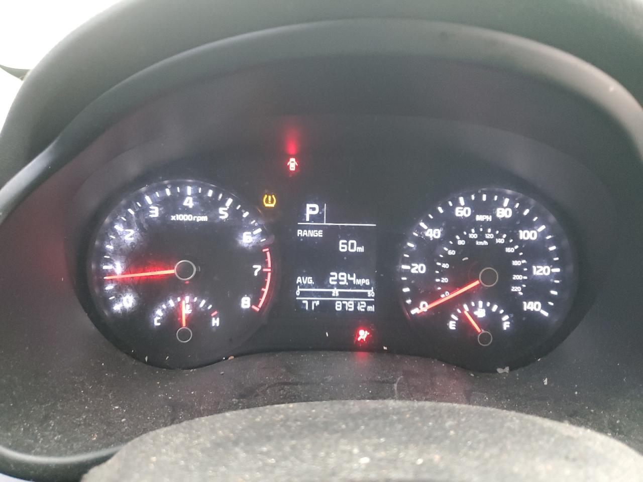2020 KIA Rio VIN 3KPA24ADXLE302687 Copart auction photo, side damage thumbnail 9
