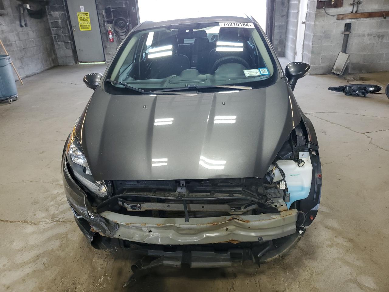 2018 Ford Fiesta VIN 3FADP4BJ4JM100553 Copart auction photo, rear end / front end damage thumbnail 5