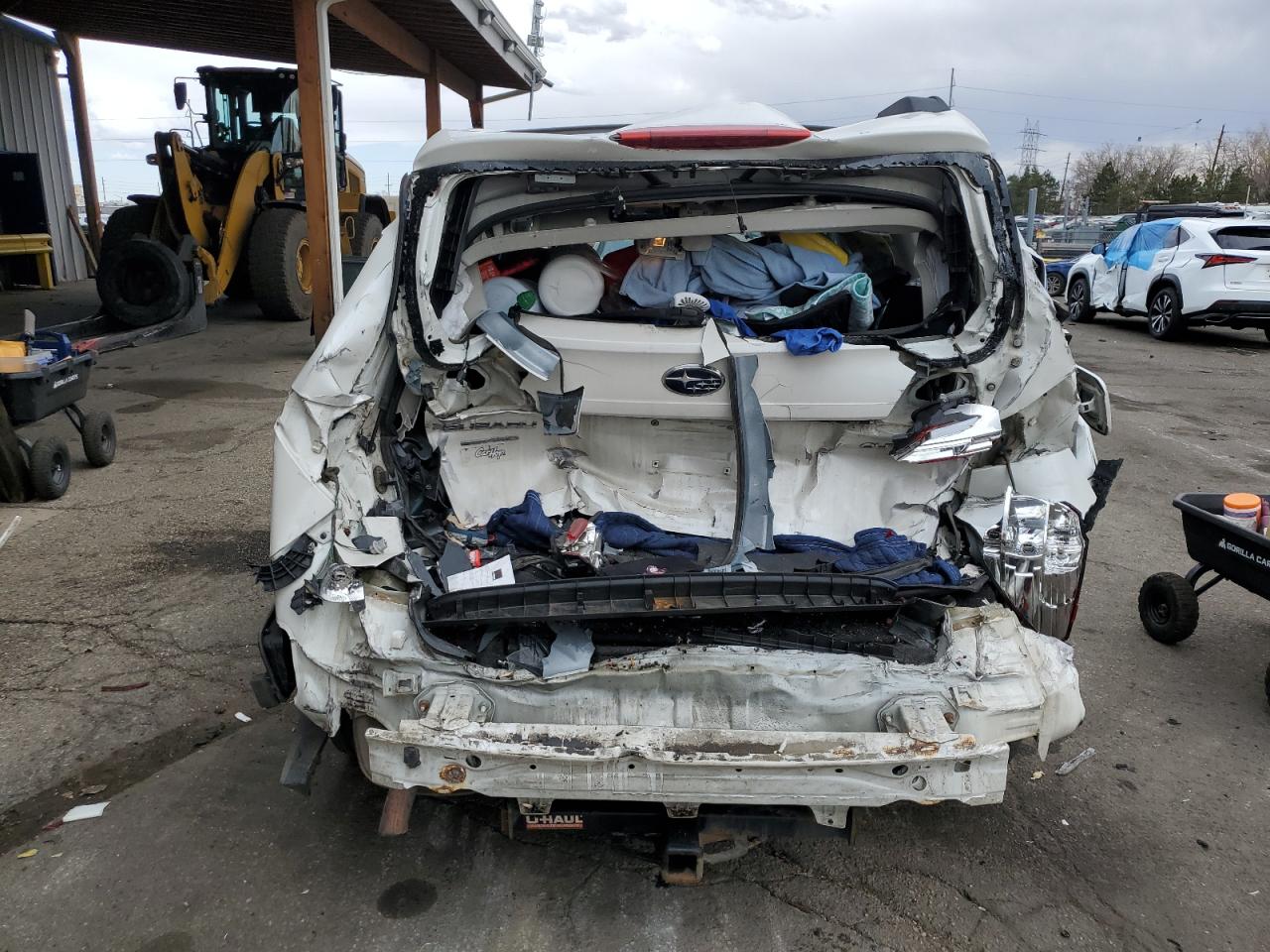 2012 Subaru Outback VIN 4S4BRCCC8C3302723 Copart auction photo, rear end damage thumbnail 6