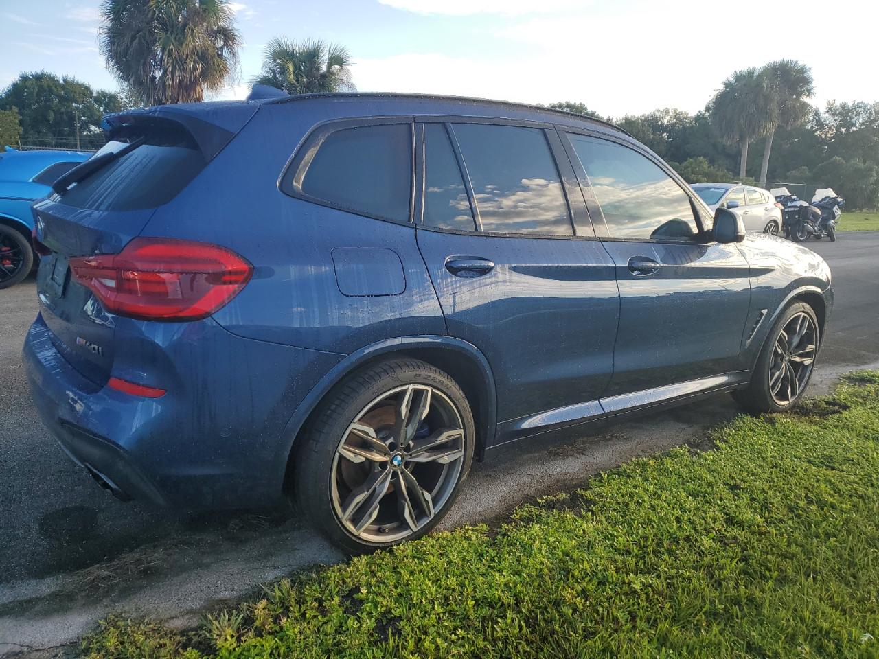 2020 BMW X3 VIN 5UXTY9C00L9B14846 Copart auction photo, water/flood damage thumbnail 3