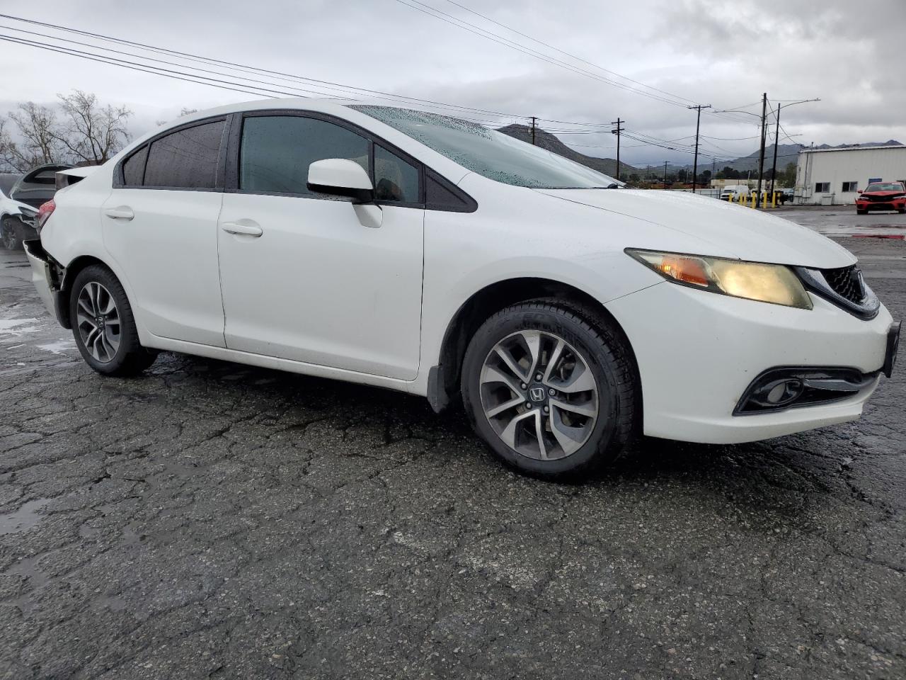 2013 Honda Civic VIN 19XFB2F95DE269193 Copart auction photo, rear end / side damage thumbnail 4