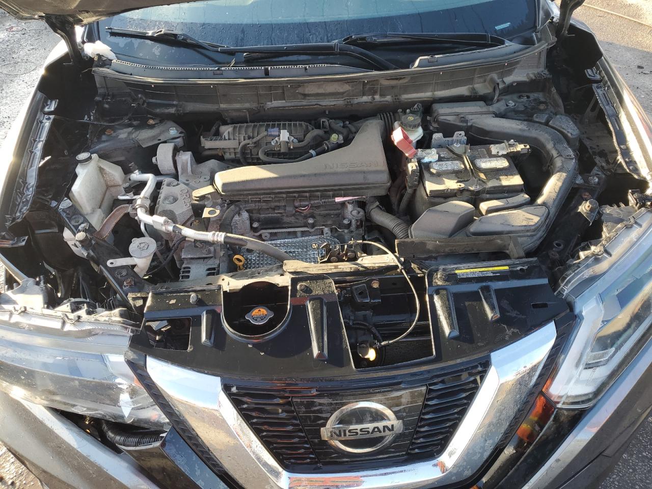 2017 Nissan Rogue VIN 5N1AT2MT4HC846391 Copart auction photo, rear end / front end damage thumbnail 12