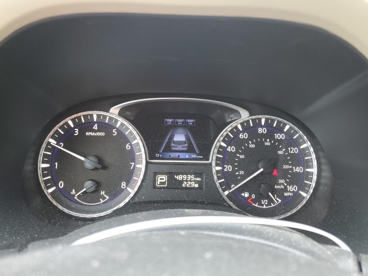 2016 Infiniti QX60 VIN 5N1AL0MM1GC529504 Copart auction photo, front end damage thumbnail 9