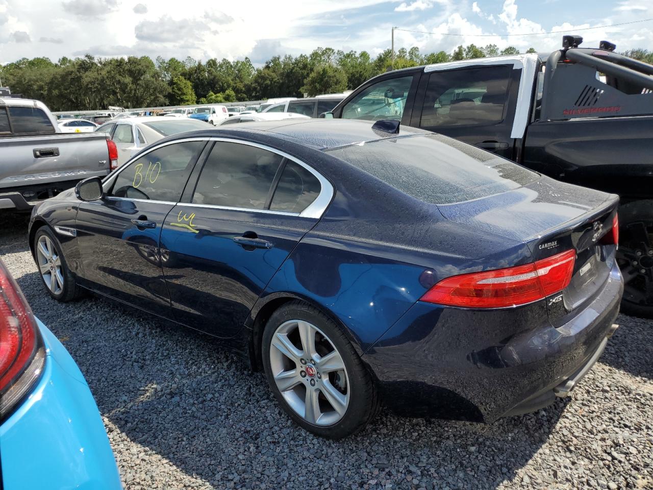 2017 Jaguar XE VIN SAJAE4BG1HA963441 Copart auction photo, water/flood damage thumbnail 2