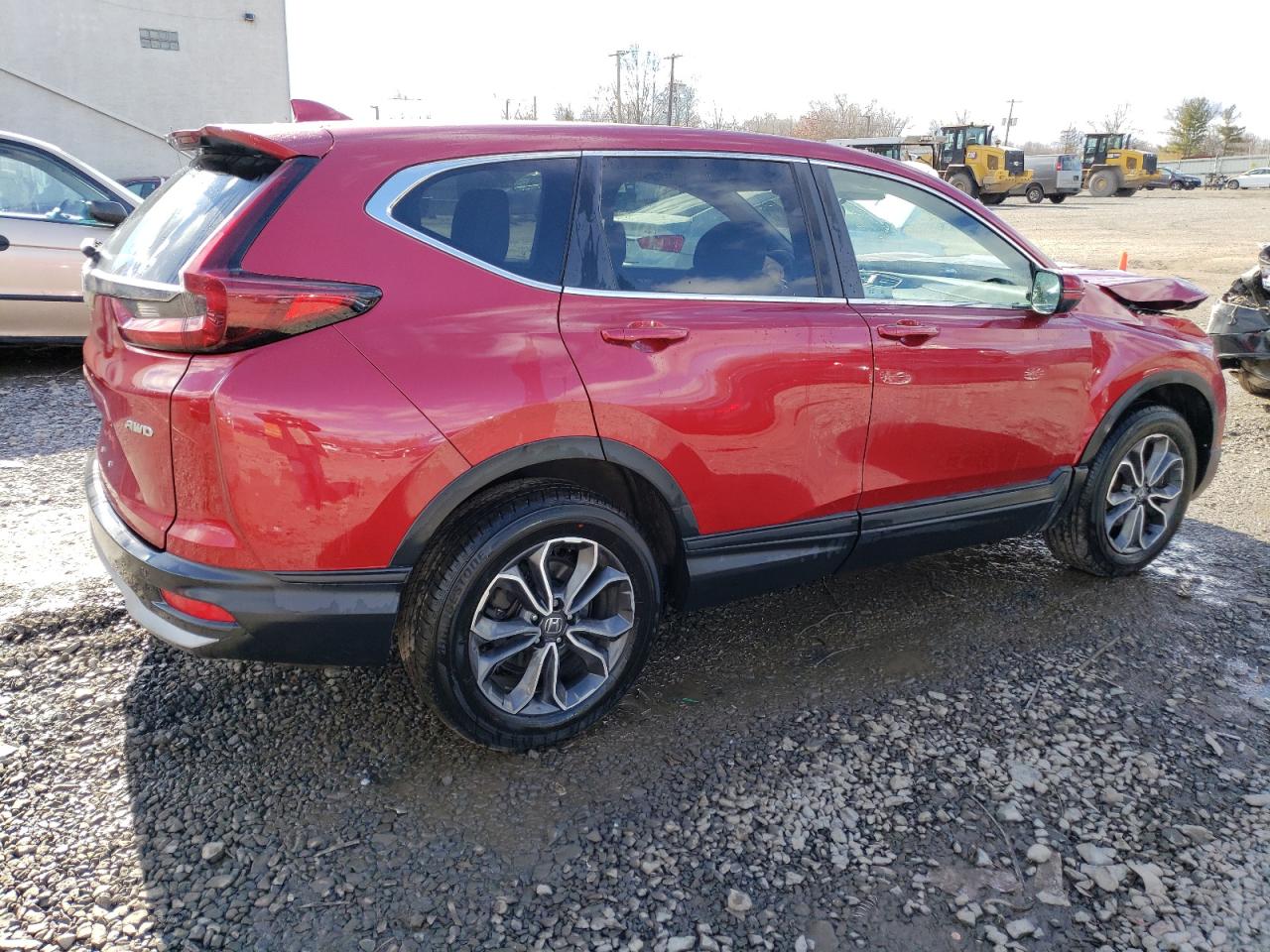 2021 Honda CR-V VIN 2HKRW2H51MH604294 Copart auction photo, front end damage thumbnail 3