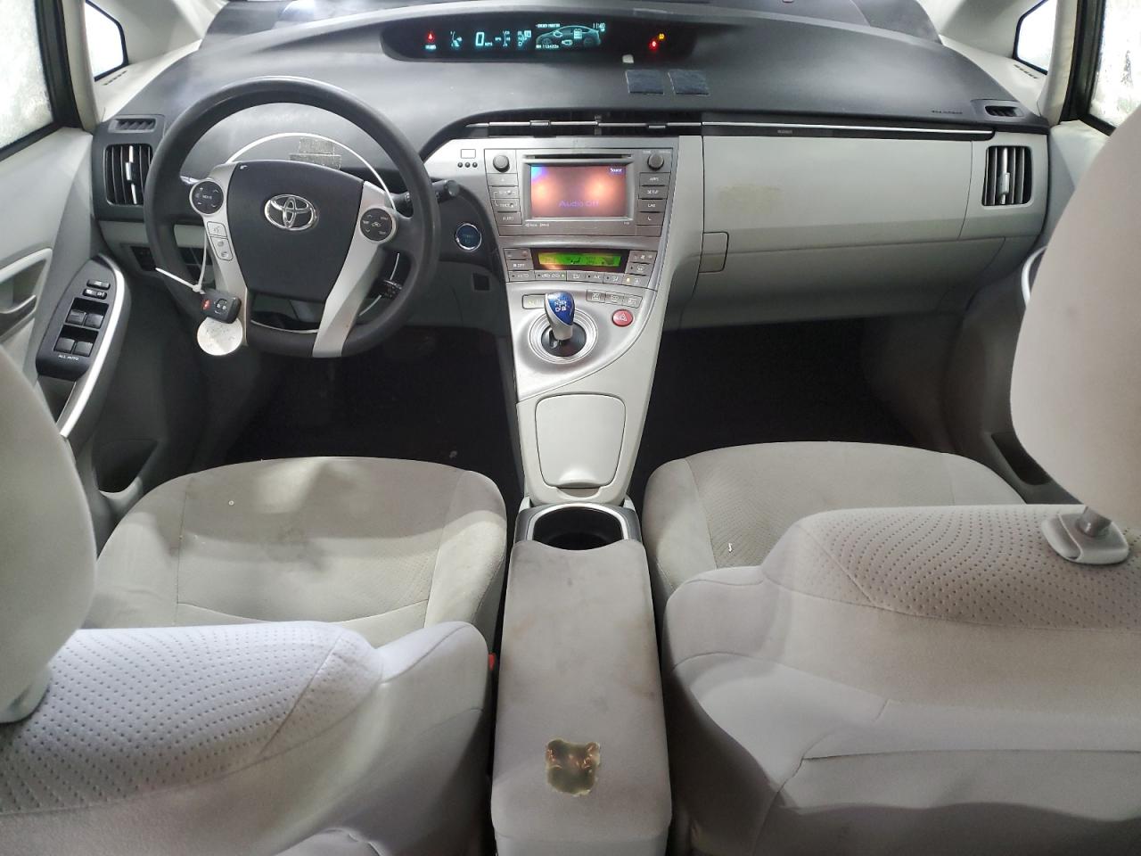 2014 Toyota Prius VIN JTDKN3DU4E0389922 Copart auction photo, front end damage thumbnail 8
