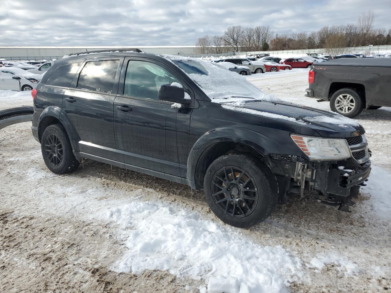 2016 Dodge Journey VIN 3C4PDCBG4GT206997 Copart auction photo, front end / side damage thumbnail 4