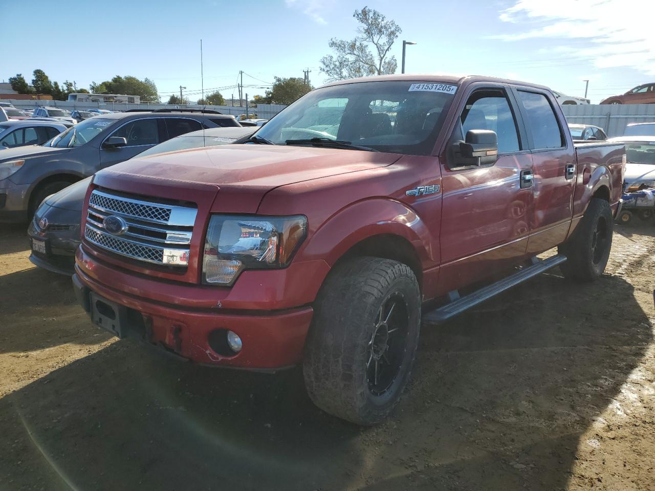 2012 Ford F-150 VIN 1FTFX1EF1CFC68291
