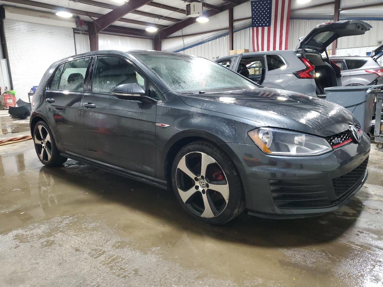 2015 Volkswagen GTI VIN 3VW5T7AU7FM095537 Copart auction photo, rear end damage thumbnail 4