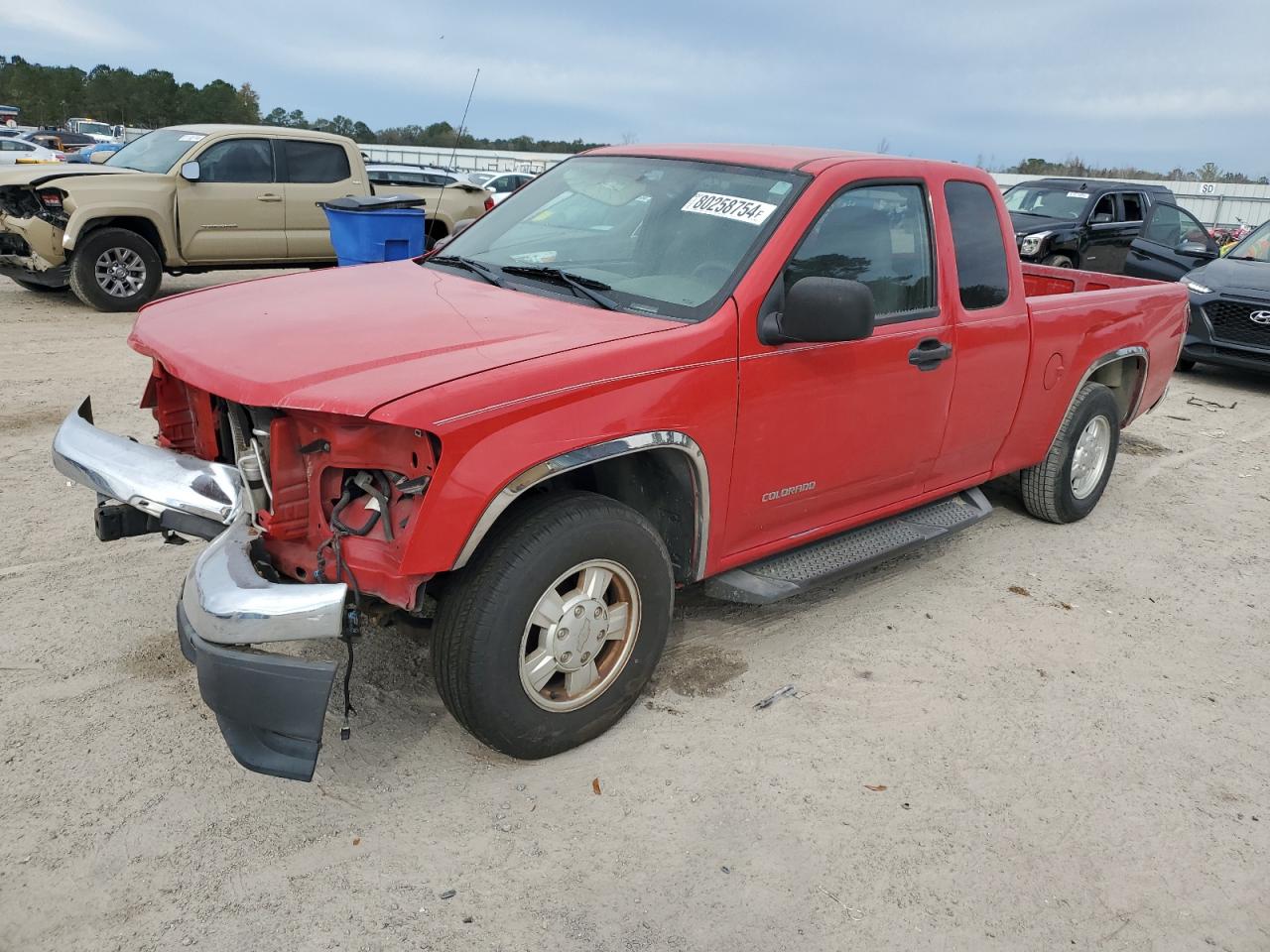 2005 Chevrolet Colorado VIN 1GCCS196658187838