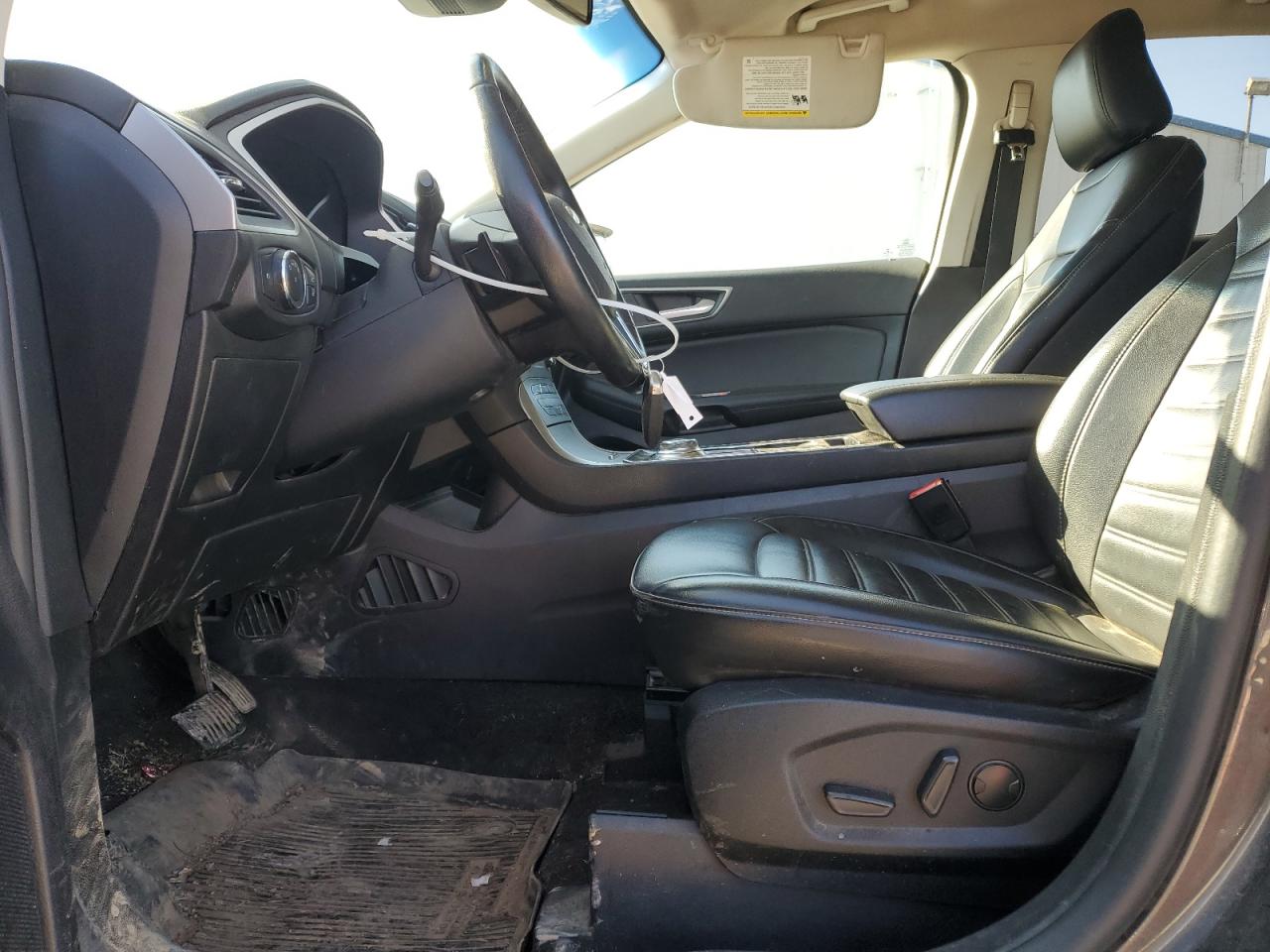 2020 Ford Edge VIN 2FMPK4J94LBA08176 Copart auction photo, side / front end damage thumbnail 7