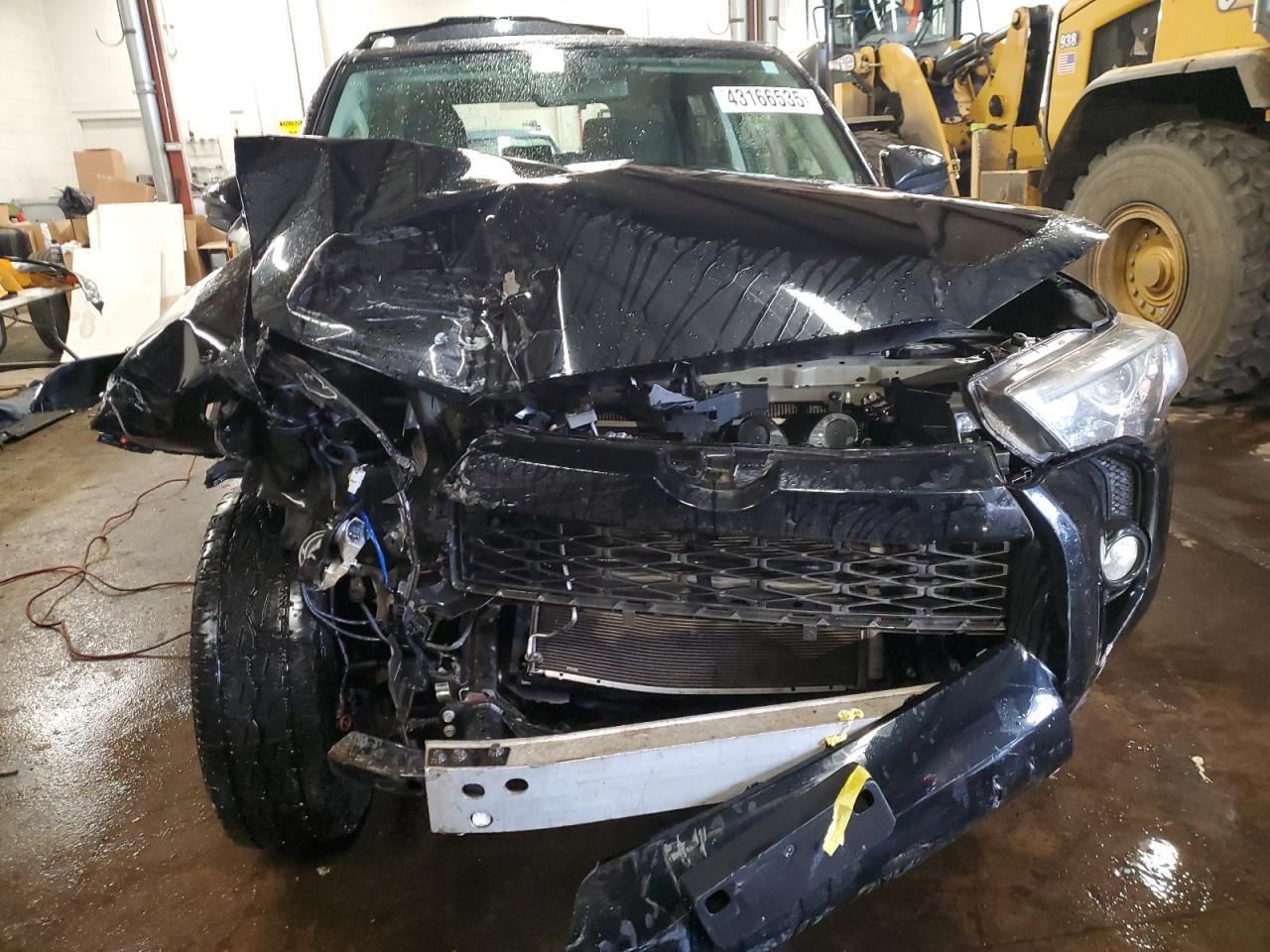2017 Toyota 4Runner VIN JTEBU5JR9H5424374 Copart auction photo, front end damage thumbnail 5